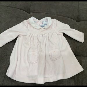 Pink Pima cotton Ralph Lauren dress 0-3 months